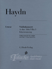 Concerto for Violin and Orchestra A major Hob. VIIa:3